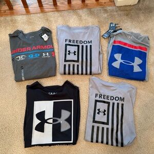 Under Armour Freedom Graphic T-Shirts lot